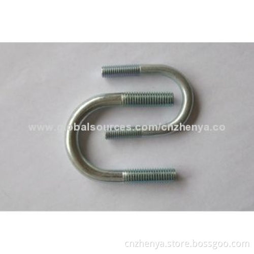 Stainless Steel U-bolts, Zinc Plated or HD Finish
